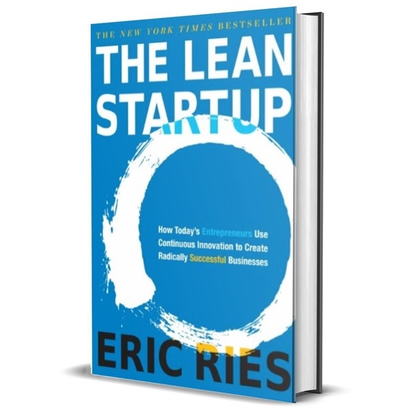 Book cover of 'The Lean Startup' by Eric Ries